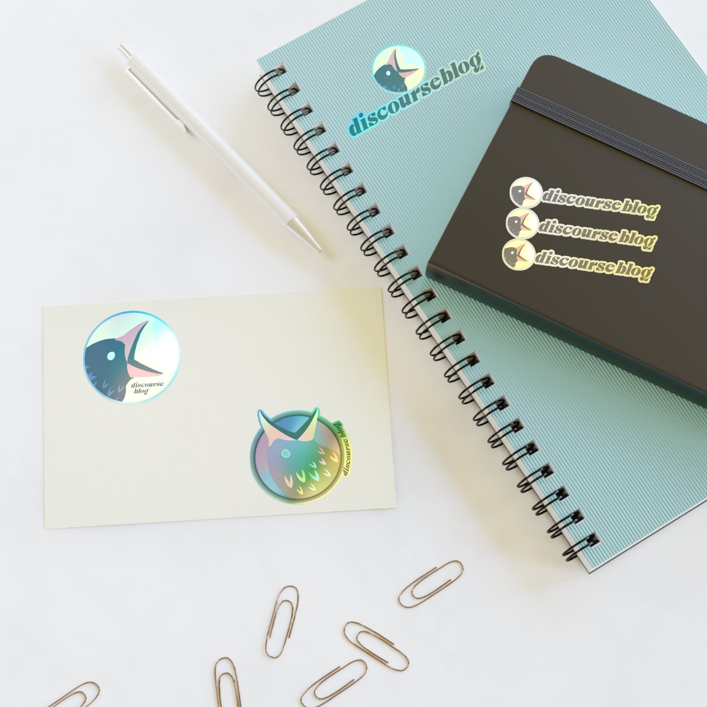 Discourse Blog Variety Sticker Sheets
