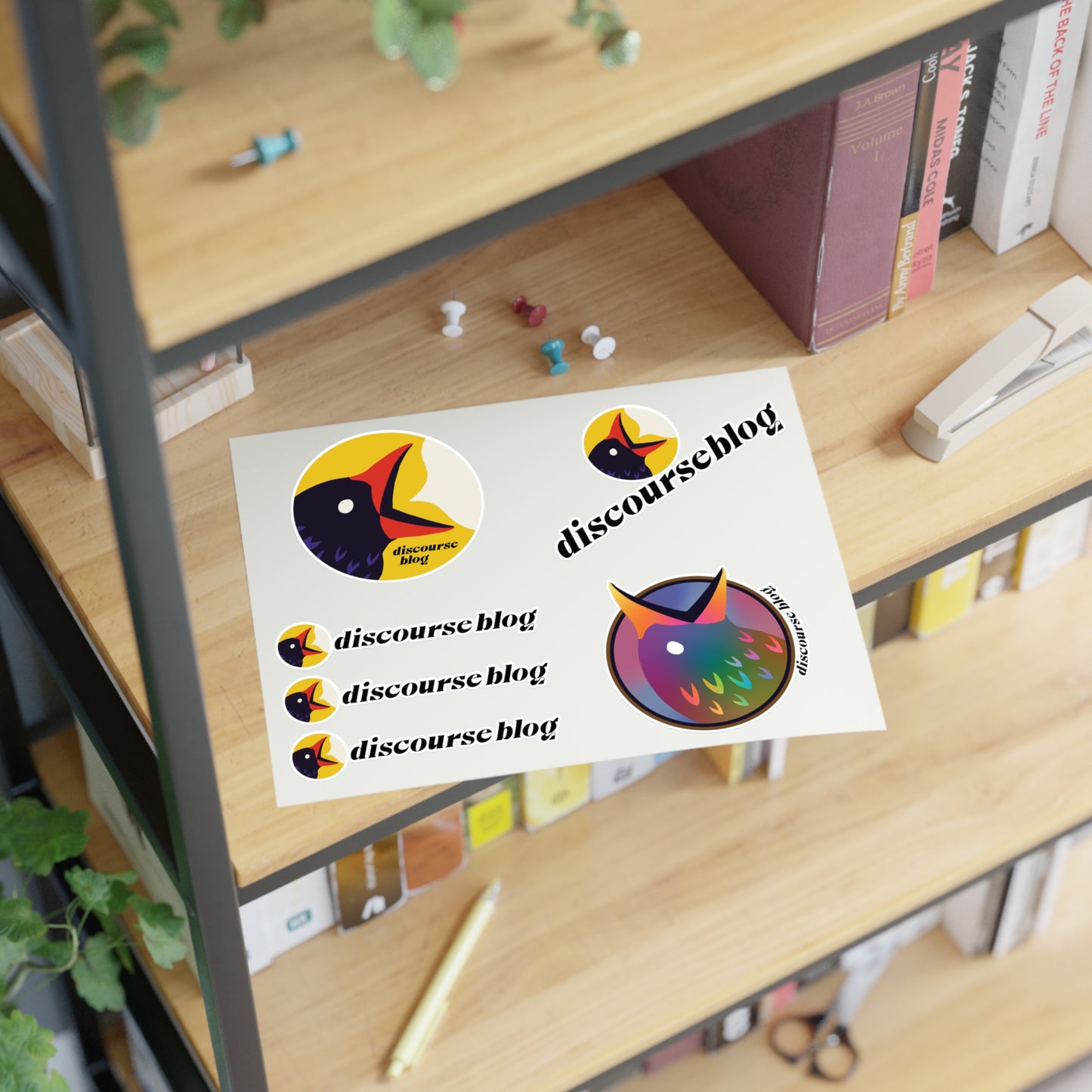 Discourse Blog Variety Sticker Sheets