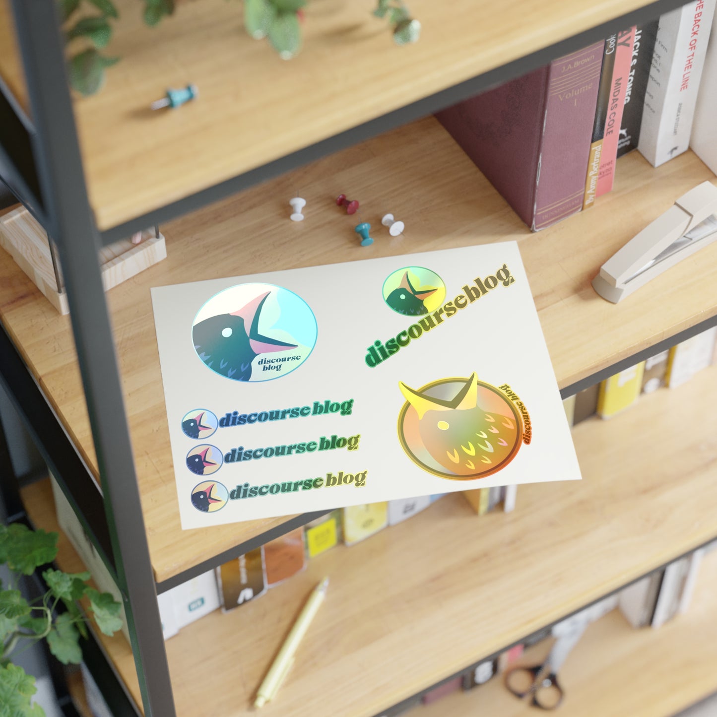 Discourse Blog Variety Sticker Sheets