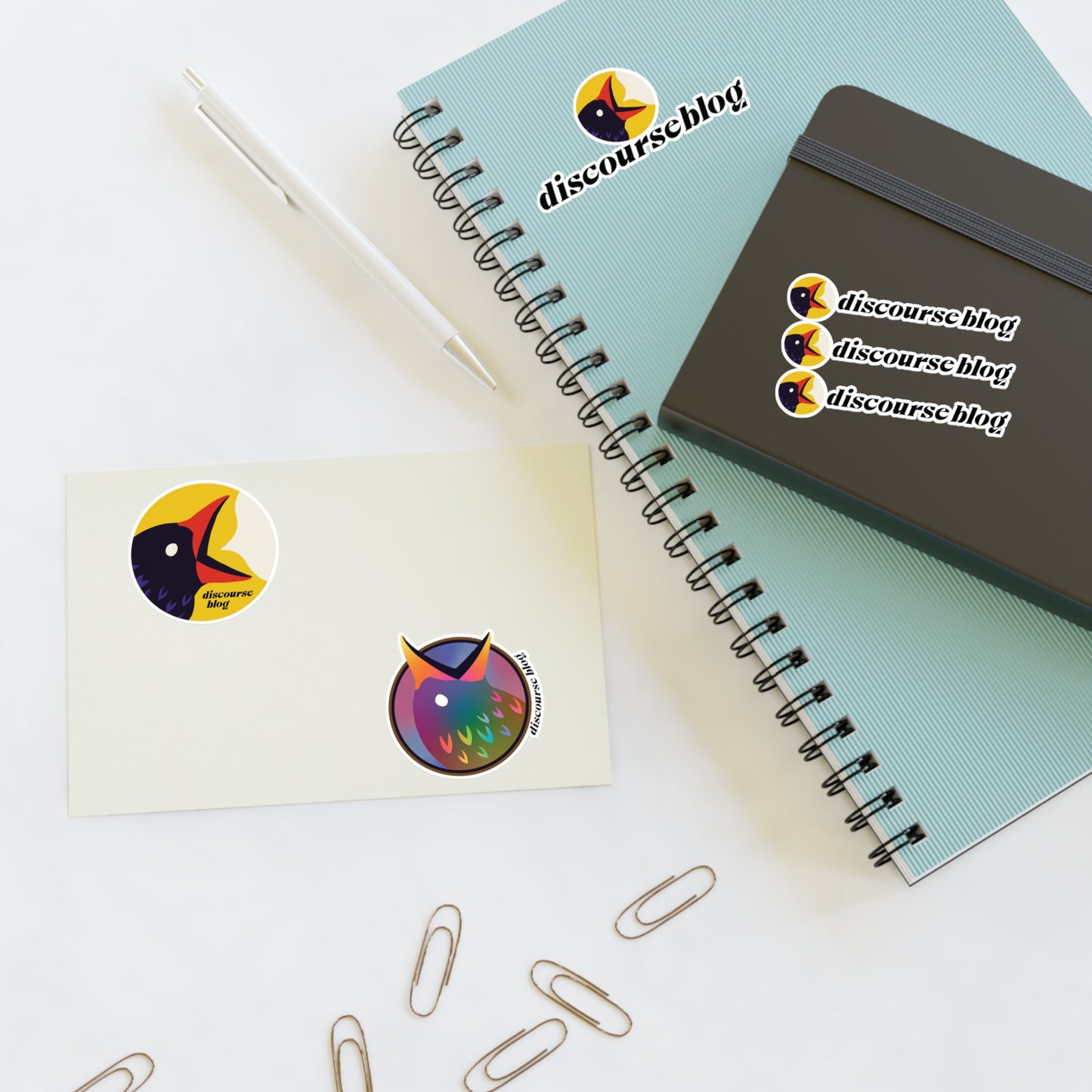 Discourse Blog Variety Sticker Sheets