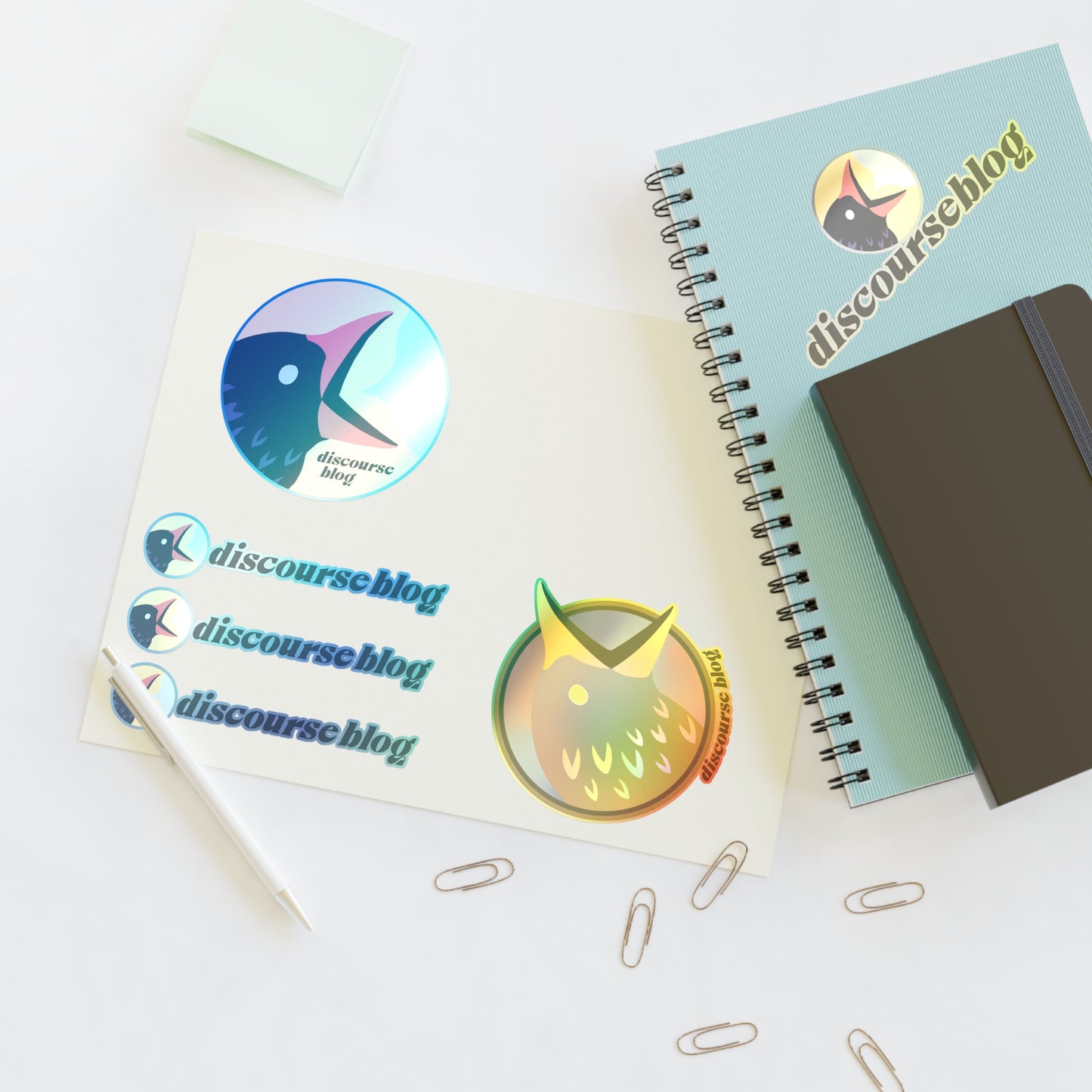 Discourse Blog Variety Sticker Sheets