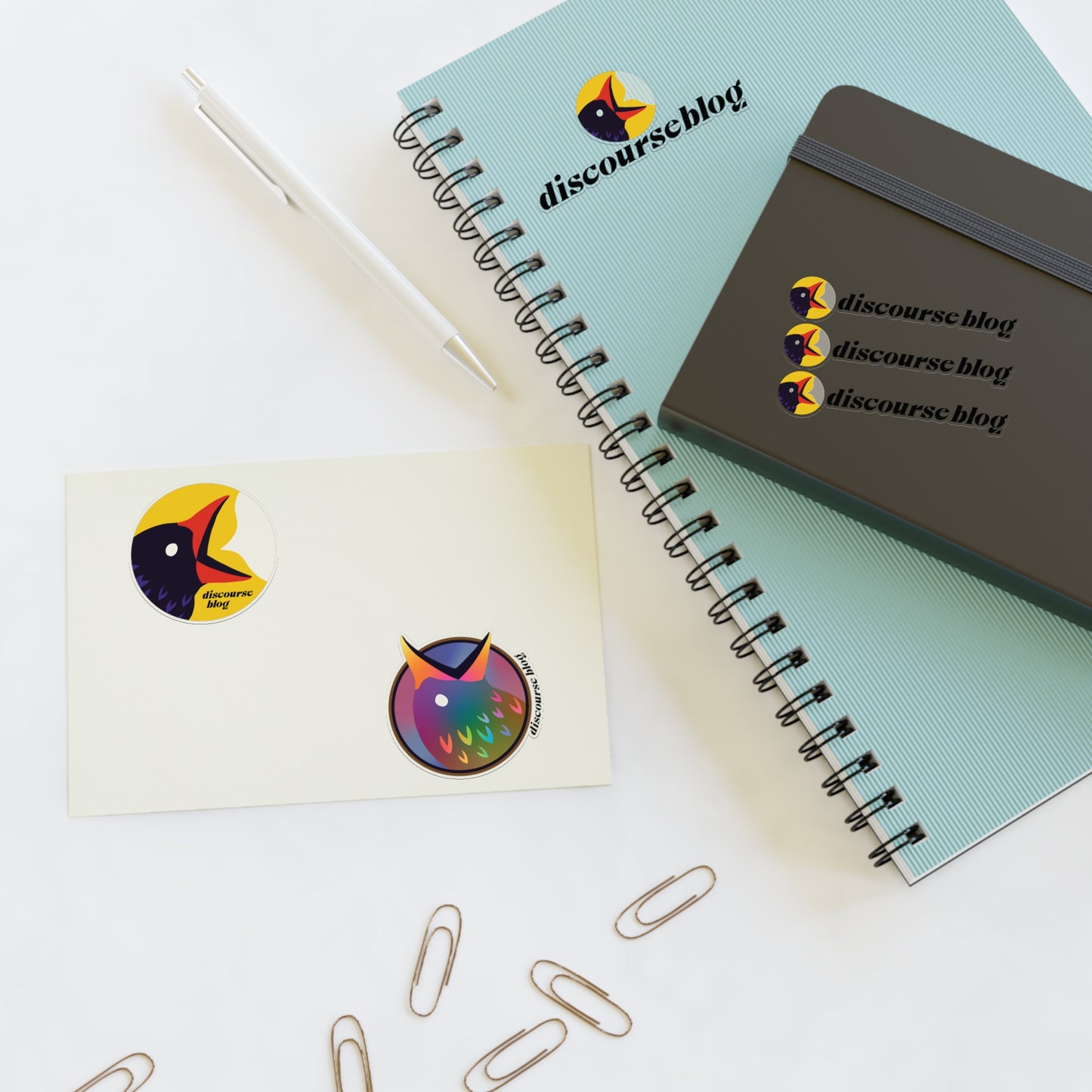 Discourse Blog Variety Sticker Sheets