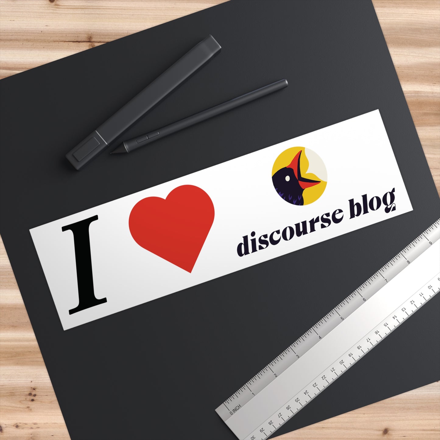 Discourse Blog Bumper Stickers