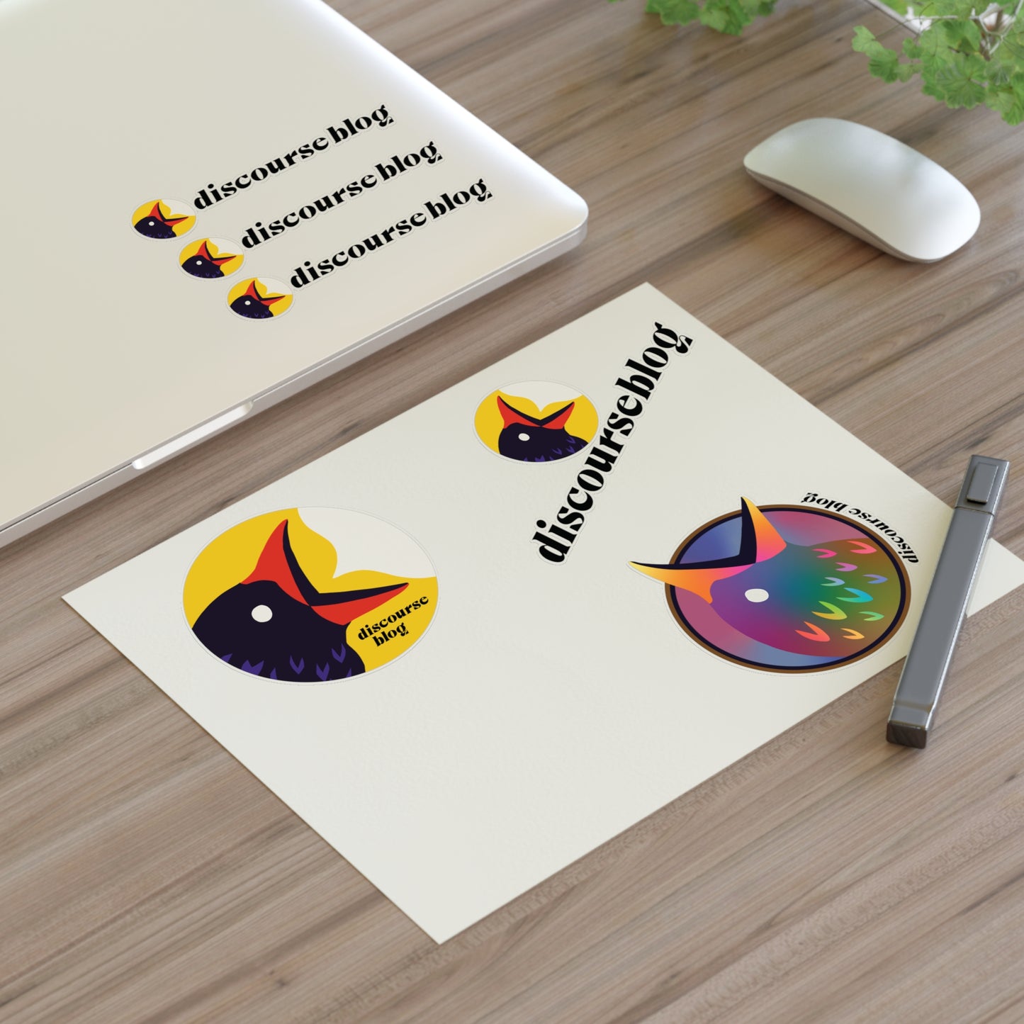 Discourse Blog Variety Sticker Sheets