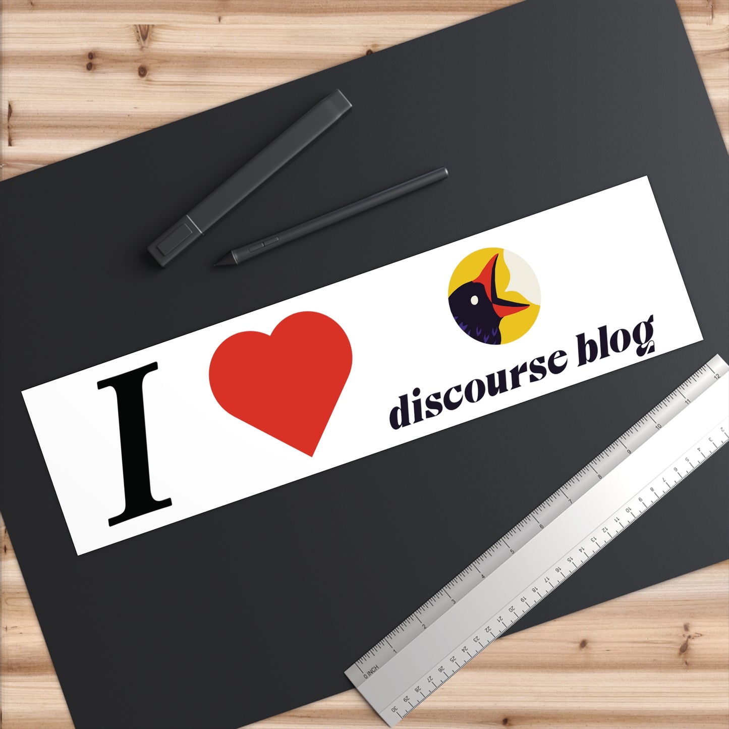 Discourse Blog Bumper Stickers